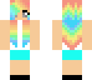 rainbow girl