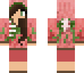 pig zombie girl with shorts
