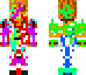 colorful man