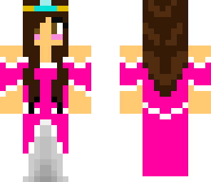 pink princess girl