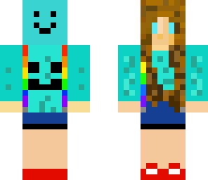smiley face sweater girl