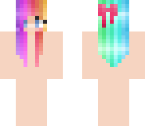 rainbow hair base