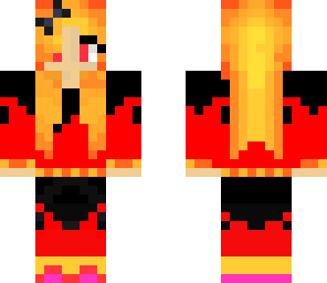 flame girl