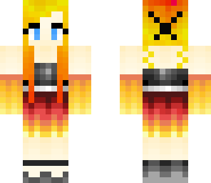 flame girl