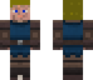 blonde farmer woodsman