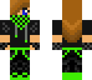 cool girl green