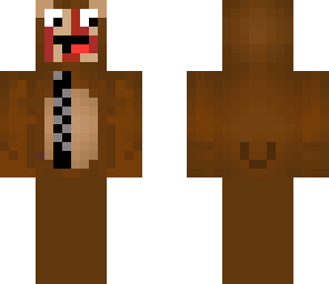 derpy bacon in bear suit