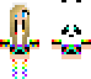 rainbow panda