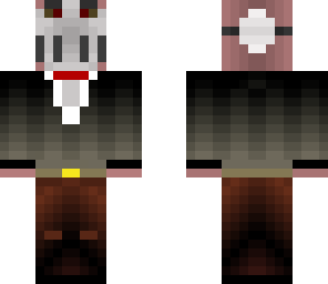 bubble gum suit in a mask