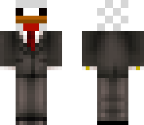 chicken in suit