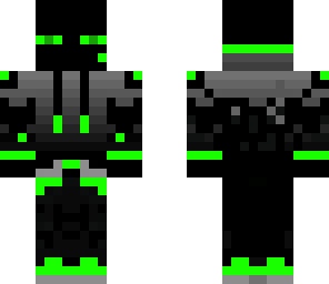 green cool enderman