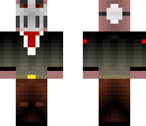 upgraded bubble gum suit in a mask
