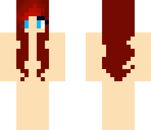 dark red hair