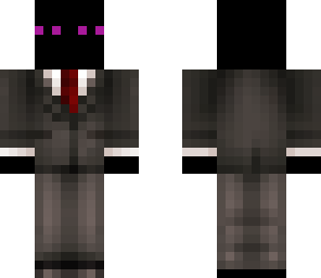 ender man in a suit