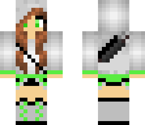 green archer girl