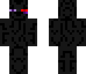 cute enderman with red eye