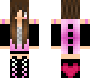 pink dino girl