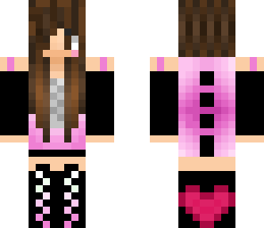 pink dino girl 2