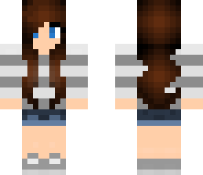 girl with brown hair