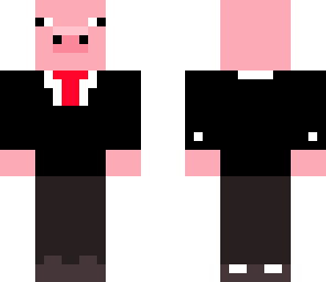 pig in a suit