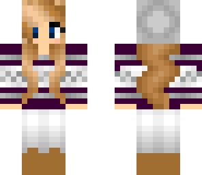 purple sweater girl