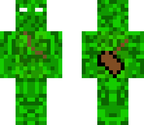 herobrine in a chille suit