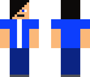 cool blue teen