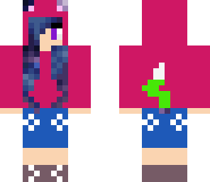 pink star girl