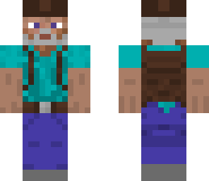 old steve with hat
