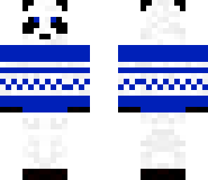 blue panda