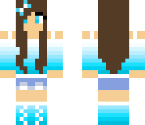 blue girl