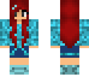 blue girl