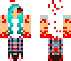 creepy skin for hallowen