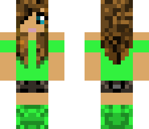 green girl