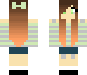 striped shirt girl