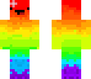 girl rainbow derp