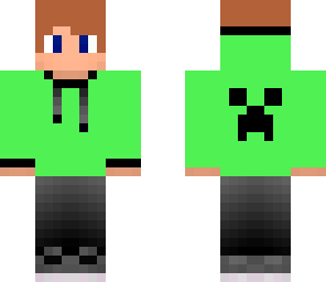 green creeper hoddie