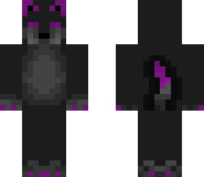 enderwolf with gray stomach