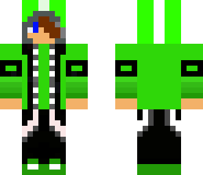 green hood