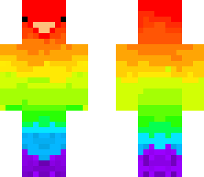 rainbow duck