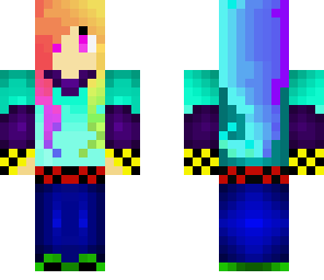 rainbow hair
