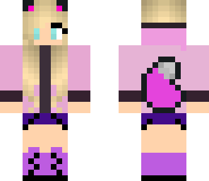 purple foxy girl