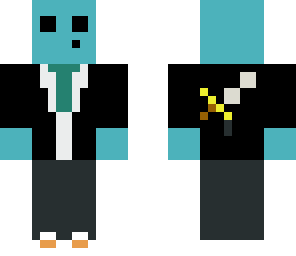 cool sword blue slime