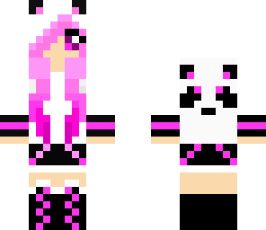 pink panda hoodie