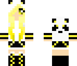yellow panda hoodie