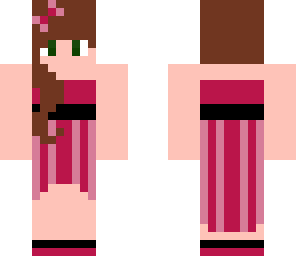 striped dress