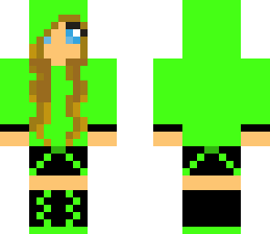 fixed green girl