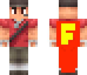 homelessadventurer's tf2 scout with fan cap