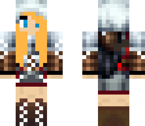 assassin girl pale ginger hair