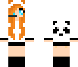 awesome panda girl gamer
